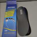 Plantar Fasciitis Feet Insoles Arch Supports Orthotics Inserts Relieve Flat Feet, High Arch (Mens 9-9 1/2 | Womens 11-11 1/2)