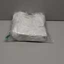 Pizuna Cotton Queen Fitted Sheets Shrinkage & Fade Resistant 400 Thread Count Long Staple 100% Cotton Sateen Weave Hotel Quality Fitted Bed Sheet with Deep Pocket & Easy Care White