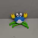 Crawling Crab Baby Toy, Increase Baby's Tummy Time Crab, Inspire Crawling, Automatic Obstacle, Rechargeable, Music, Speed Adjustment, Recording, Dancing Crab Toy for Kid's Sensory Development