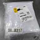 Akiky Canopy Curtains for Girls with LED Light King California King Bed Curtains Frame Bed,Valance Scarves Great for Bed,Windows,Wedding Parties(King,White)