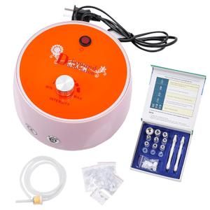 Diamond Microdermabrasion Machine Professional Dermabrasion Machine Facial Care Salon Equipment for Vacuum Blackhead Removal (Orange)