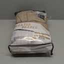 Thick Linen Pinch Pleated Sheer Curtains 96 Inches Long 2 Panels Set for Living Room Bedroom, Memory Trained Pinch Pleat Dark Flax Boho Drape Light Filtering Privacy Sliding Glass Door Burg 8ft Length