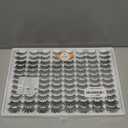 False Eyelashes 48 Pairs 6 Styles Mixed Fake Eye Lashes Bulk Wholesale Dramatic Thick 5D Wispy Strip Faux Mink Eyelashes Multipack