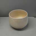 LE TAUCI Ceramic Planters, 8 Inch Plant Pot with Drainage Holes and Saucers, Stylish and Durable Planter, Plant Pots Indoor, Gift for Mom, Reactive Glaze Beige
