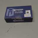 PSGSP Black M14x1.5 Wheel Lug Nuts 16pcs for 2003-2016 Ford F250 F350 F450 F550, 2003-2019 F53, Two-Piece Flanged Flat Face OEM Style for Factory OEM Wheels, Fit 2C2Z1012AA