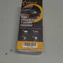 ZIRKA Car Headrest Tablet and Phone Holder  Adjustable Back Seat Mount for iPad, iPhone, Samsung  Heavy Duty Aluminium arm, 360 Rotation, for Kids, Travel, Road Trips, Fits 619 Devices