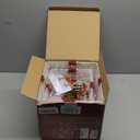 Christmas Lighted Gift Boxes Decorations Set of 4, 3.6 Ft Stackable Christmas Nesting Boxes Battery Operated with Timer for Home and Party Decoration