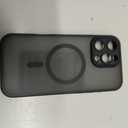 TOCOL for iPhone 16 Pro Max Case, Compatible with Magsafe, Full Camera Protection, Drop Protection, Magnetic Translucent Matte Back Bumper Phone Case for 16 Pro Max 6.9-Inch (Black)