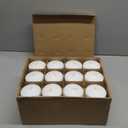 48 Pack White Floating Candles 3 inch Unscented Floating Candles for Centerpieces 8 Hours Long Burn Time-3 Floating Candle Bulk for Wedding Cylinder Vases