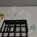 Shimeyao 1 Pcs Wall Mount Pistol Rack 4 Slots Gun Rack Metal Pistol Holder for Gun Safe Handgun Stand Hanger Fits Most Handguns with Laser Sights for Cabinet Storage Revolver Organizer, Black Coated