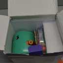 Interactive Educational Drawing Robot for Kids - Montessori Learning Toy with 150 Word Cards, Voice Interaction, Ages 5+ (Green)