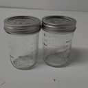 Ball Regular Mouth Mason Jars with Lids & Bands, Half Pint, 8-oz (2-Pack)