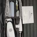 Kitchen Faucet with Soap Dispenser and Pull Down Sprayer - Stainless Steel Single Handle Kitchen Sink Faucet, 1 or 3 Hole Design for Modern Farmhouse Kitchens, Rv, and Bar Sinks(White)