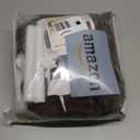 H.VERSAILTEX Velvet Slip Covers for Recliners with Arms 1-Piece Stretch Recliner Chair Covers Furniture Protector Couch Soft with Elastic Bottom Anti-Slip(Brown, Large)