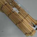 UNISHADES No Drill Cordless Bamboo Roman Shades, 3148 in, Sand Tan | Natural material, Light Filtering, Easy Install