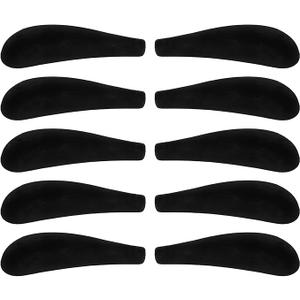 17pcs Heavy Duty Hangers Shoulder Pads Flocking Shoulder Forms for Women Suits Coats