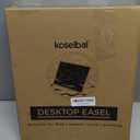 Art Easel for Painting, Tabletop Wooden Easel StandAdjustable Angle Portable Easel for Canvas, Ipad, Book, Artwords Display 2 Pack