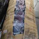 Idrissi 70" W Classic 3-Seater Sofa With Nailhead Trim & Square Arm, Blue