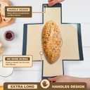 Silicone Bread Loaf Pan Liners, Nonstick, Reusable Bread Pan Baking Mat (1)