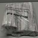 KOZYFLY Modern Abstract Washable Rug Runner 2x8 Hallway Runner Rug Non-Slip Soft Kitchen Runner Rugs, Print Grey-Beige Striped Carpet Runner for Entryway Bathroom Laundry Room Foyer