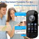 FancyDove AI Translator Device, Real-Time Two-Way Instant Voice Translator, 149 Languages Translator, Voice & Photo Translation for Travel, Business & Study, Traductor de Voz