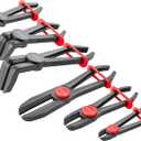 BILITOOLS Hose Pinch Off Pliers Clamp Pliers Plastic Straight & 90 Angled for Flexible Fuel Line Radiator Coolant Brake Line Hoses Clamp etc