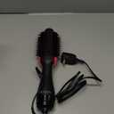 REVLON One-Step Volumizer Hair Dryer and Styler | Less Frizz, More Shine, and Less Heat Damage for Fast and Easy Salon-Style Blowouts, for All Hair Types and Lengths (Black) (1.0 VOLUMIZER)