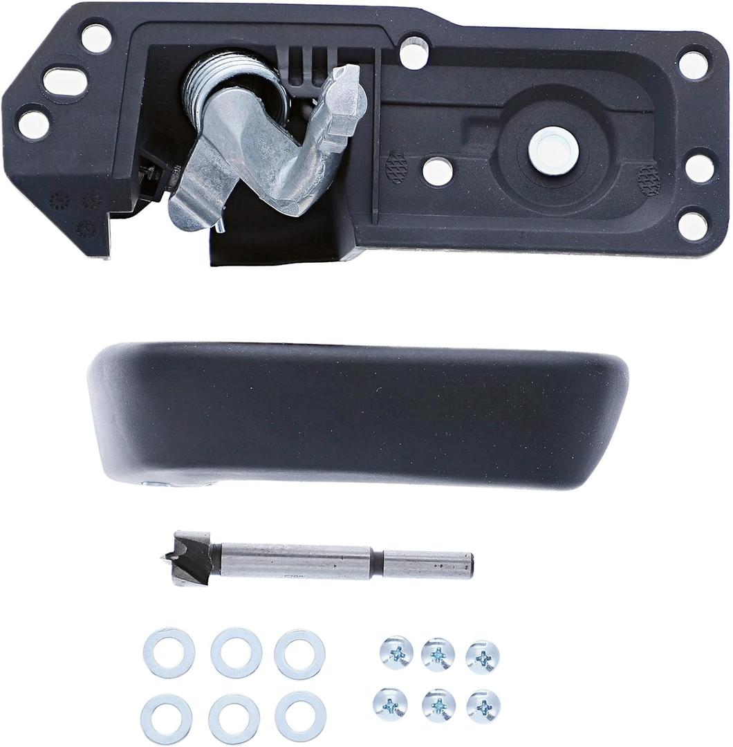 Dorman 80374 Interior Door Handle Compatible with Select Cadillac / Chevrolet / GMC Models, Black; Textured