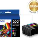 EPSON 202 Claria Ink Standard Capacity Black & Color Cartridge Combo Pack (T202120-BCS) Works with WorkForce WF-2860, Expression XP-5100