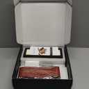 Intelitopia Complete Knife Sharpening Stone Set  Dual Grit Whetstone 400/1000 3000/8000 Knife Sharpener with Leather Strop, Flattening Stone, Bamboo Base, 3 Non-slip Rubber Bases & Angle Guide