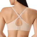 Maidenform womens Comfort Devotion Dreamwire Dm0070 Full Coverage Bra, Almond, 38B US