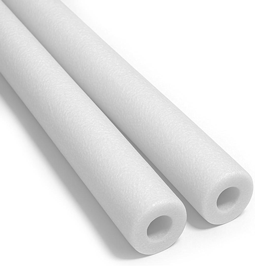 Oodles of Noodles Foam Pool Swim Noodles 2 Pack, Hollow Core Swimming Foam Tube for Pool Floats, Buoyant for Beach, Water Play, Crafts, DIY Projects & Pipe Insulation