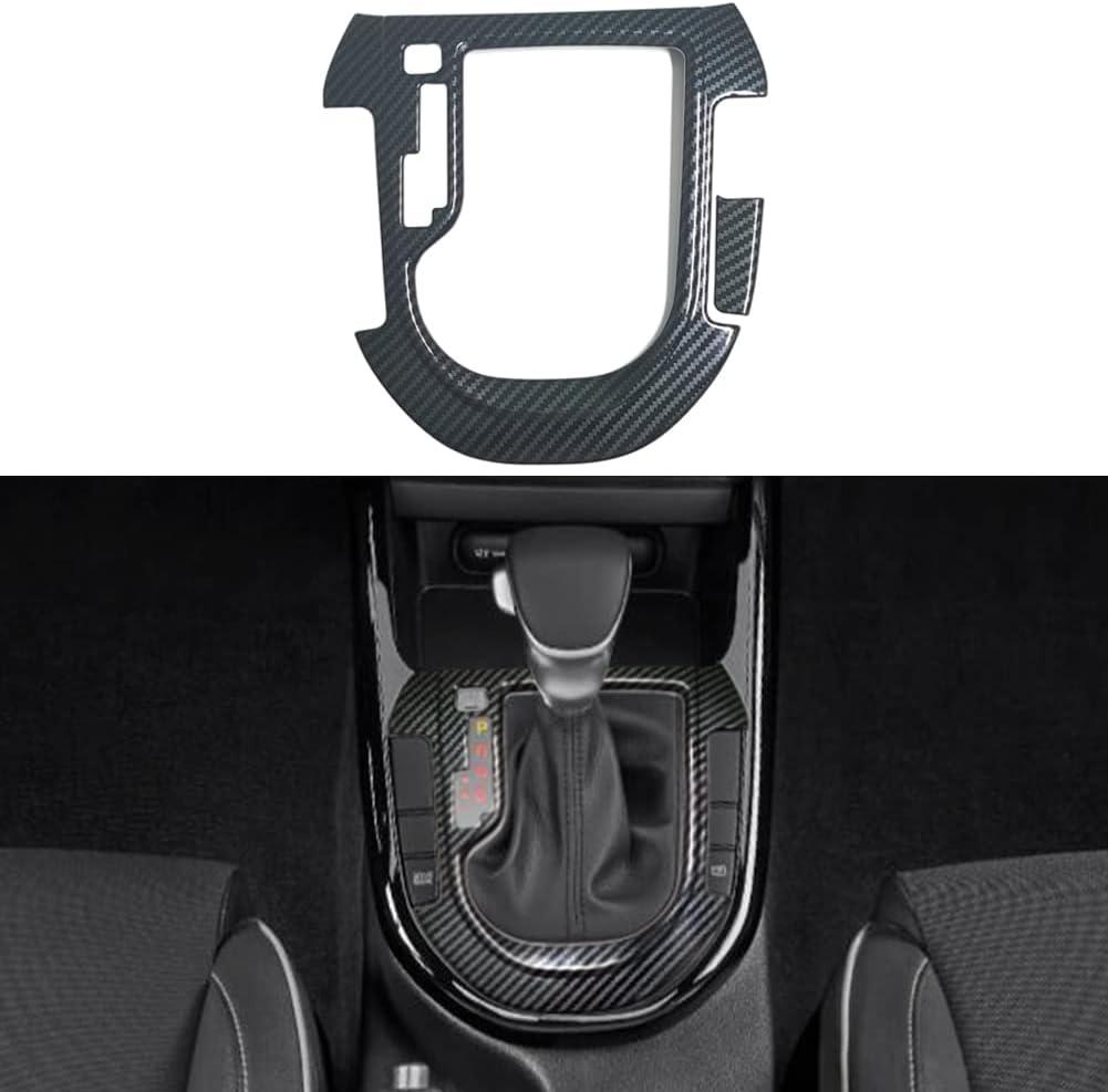 Compatible with 2019 2020 2021 2022 2023 2024 Kia Forte GT GT-Line Accessories Center Console Gear Shift Panel Cover Trim (Not for LX LXS and GT Manual)