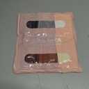 Kalapa Womens Underwear Seamless Full Coverage Breathable Briefs No Show Silky Stretch High Waisted Ladies Panties 6 Pack (Large)