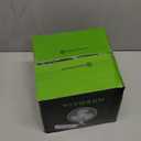 VIVOSUN AeroWave A6 Grow Tent Clip Fan, Patented Portable Auto Oscillating Fan 6 with 2-Speed, Strong Airflow but Low Noise, and Fully-Adjustable Tilt for Hydroponic Ventilation, White, 1-Pack