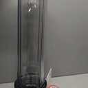 Purcooflow WHF2045C | 20" x 4.5" Clear Whole House Water Filter Housing for Well & City Water