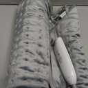 Deepsoon Heating Pad,Electric Heating Pads for Back,Neck,Abdomen,Moist Heating Pad for Shoulder,Knee,Arms,Legs,Dry/Moist Heat & Auto Shut Off,Christmas Gifts for Men and Women,Light Gray,24x12 Inch