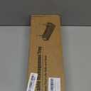 Under Desk Cable Management Tray White, Cinati Wire Organizers No Drill, Cable Tray with Clamp for Wire Management, Cord Organization Box for Office, Home - No Damage to Desk (13.4"-1 Pack)