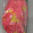 NACOCO Large Dog Raincoat Adjustable - Pet Rubber Ducks Yellow Water Proof Clothes Lightweight Rain Jacket Poncho Hoodies with Strip Reflective Pink (Pink XXXL, Yellow Duck) (3X-Large (Pack of 1))