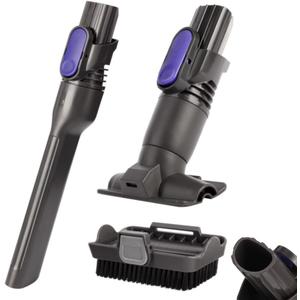IX141 Vacuum Crevice Tool Brush Replacement Parts Compatible with Shark Pet Cordless Stick IX141 IZ462H IZ483H IZ363HT IZ361H IZ163H IZ362H Removable Two-in-one for D-Shaped Tool Brush Attachments