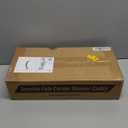 Skycarper 5 Tier Adjustable Corner Shower Caddy Organizer with Hooks,Rustproof Tension Pole 62-116 Inch,White