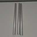 3Pcs Aluminum Round Rod Diameter 5/8Inch(16mm) Long 13Inch(330mm) Solid T6511 Extruded Lathe Stock
