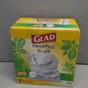 Glad ForceFlex Tall Kitchen Trash Bags, 13 Gallon, Gain Original, 110 Count (Package May Vary)