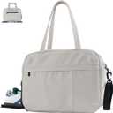 U+U Gym Bag for Women, Duffle Bag with Shoe Compartment Travel Carry on Weekender Bag, Personal Item Travel Bag for Overnight, Water Resistant
