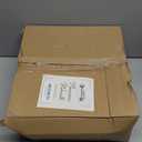 AuldHome Design Artificial Christmas Wreaths (2-Pack, 14-Inch); Evergreen Flocked Greenery w/Pinecones for Doors, Stairways and Windows, Indoor/Outdoor