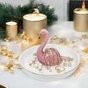Flamingo Ring Dish, Jewelry Holder, Jewelry Holder Dish, Flamingo Decor, Thanksgiving, Christmas