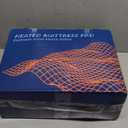 Homemate Heated Mattress Pad Queen Size for Cold Sleepers, 5 Heated Setting Coral Fleece Electric Mattress Pad Queen, Bed Warmer with Dual Controller & Auto Off 10 Hours, Fit Up to 21 Inch, 80"x60"