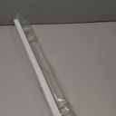 LazBlinds No Drill Cordless Pleated Shades with Suction Cups Light Filtering Top Down Bottom Up Pleated Blinds for Window Glass Size 23 5/8" W  48" H, White