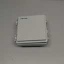 Waterproof Outdoor Project ABS Plastic Junction Box IP67 Weatherproof Dustproof Enclosure with Hinged Cover, Mounting Plate,Wall Brackets for Power Project (5.9"X5.9"X3.5")