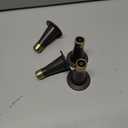 4PCS Reinforced Bed Frame Feet to Replace Wheels, Raise Bed By 2.6 inches, Easy to Install, Prevent Sliding & Protect Floor, Plastic Bed Frame Feet Replacement